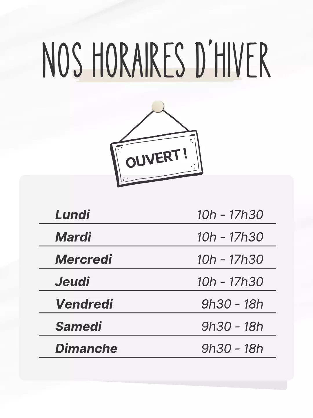 horaires-hiver